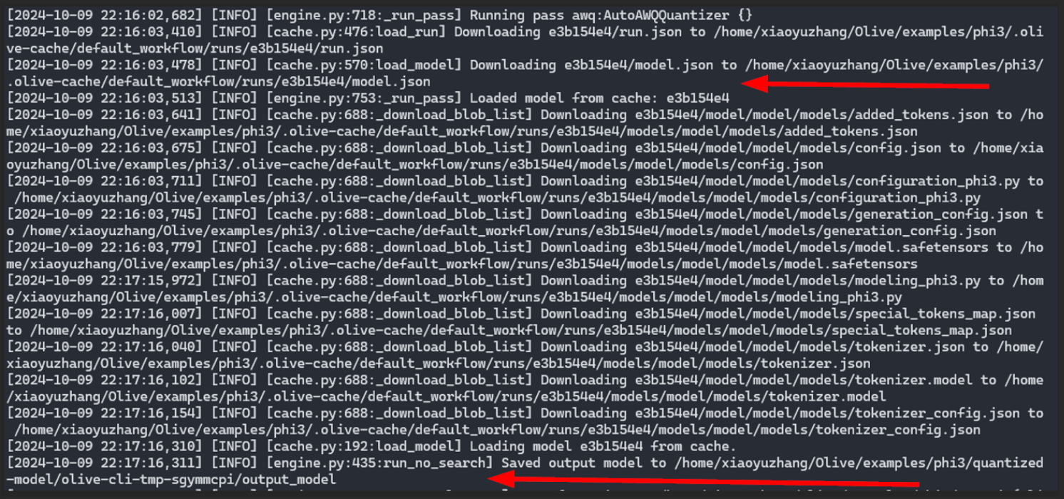 Abrufen eines quantisierten Modells aus der Cloud